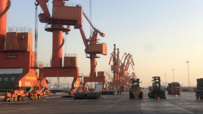 遼寧港口一線見聞：碼頭繁忙 貿易回暖 前景向好